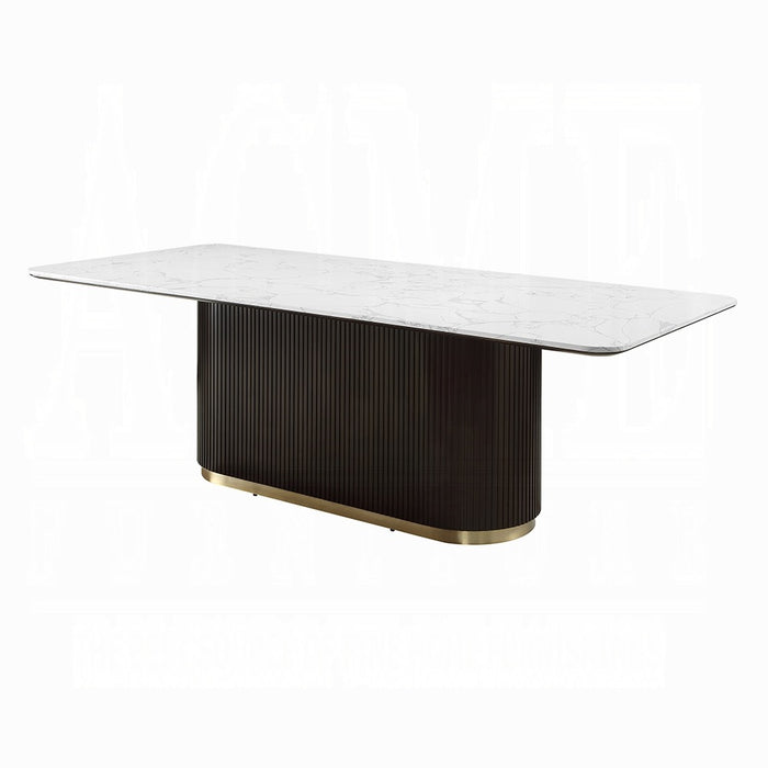 Clayten Dining Table w/Marble Top