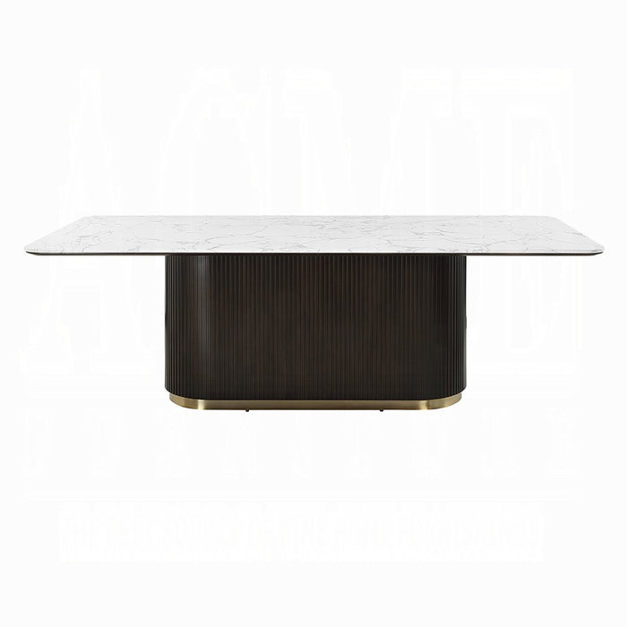 Clayten Dining Table w/Marble Top
