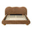 Finamore Terracotta Brown Bed