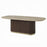 Clayten Dining Table w/Natural Marble Top