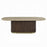 Clayten Dining Table w/Natural Marble Top
