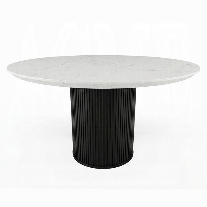 Jaramillo Round Dining Table W/Engineered Marble Top