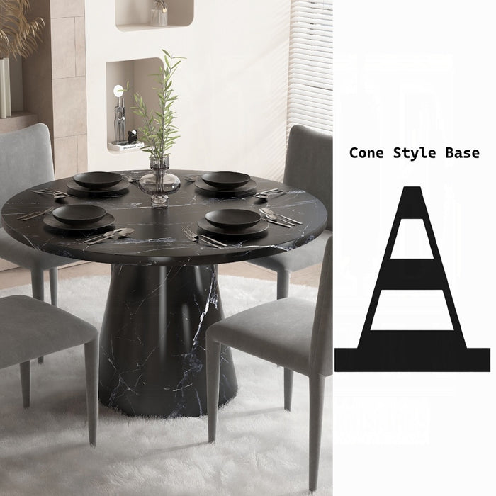 Hollis Dining Table W/Engineered Stone Top