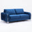 Wenona Blue Sofa and Loveseat Set