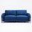 Wenona Blue Sofa and Loveseat Set
