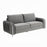 Wenona Gray Sofa and Loveseat Set
