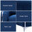 Wenona Blue Sofa and Loveseat Set