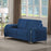 Wenona Blue Sofa and Loveseat Set