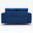 Wenona Blue Sofa and Loveseat Set