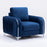 Wenona Blue Sofa and Loveseat Set
