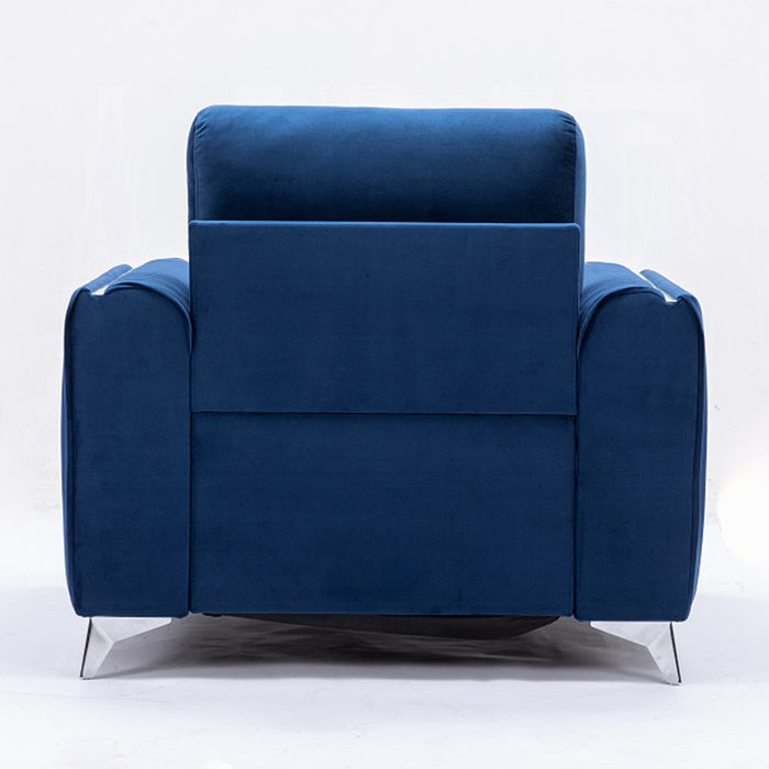 Wenona Blue Sofa and Loveseat Set