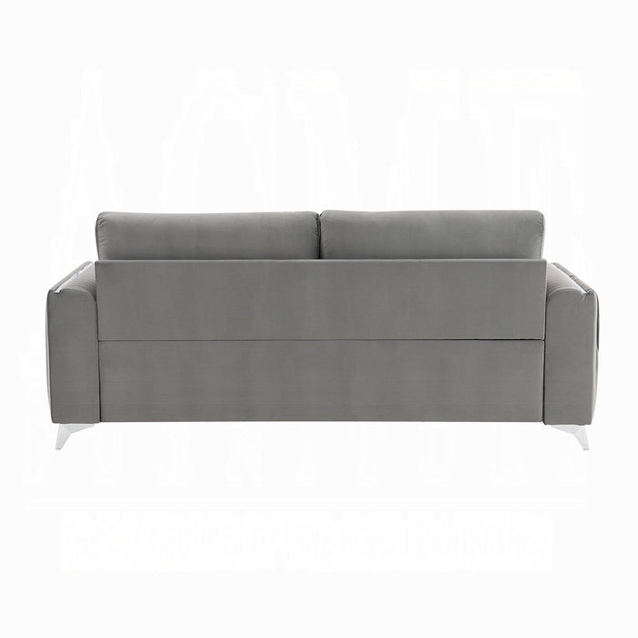 Wenona Gray Sofa and Loveseat Set