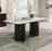 Clayten Dining Table with Marble Top