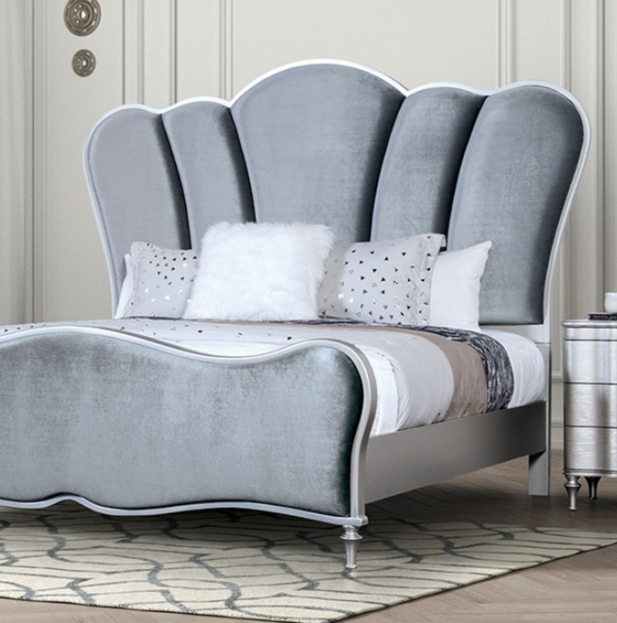 Melodi Parc Silver Bedroom Set