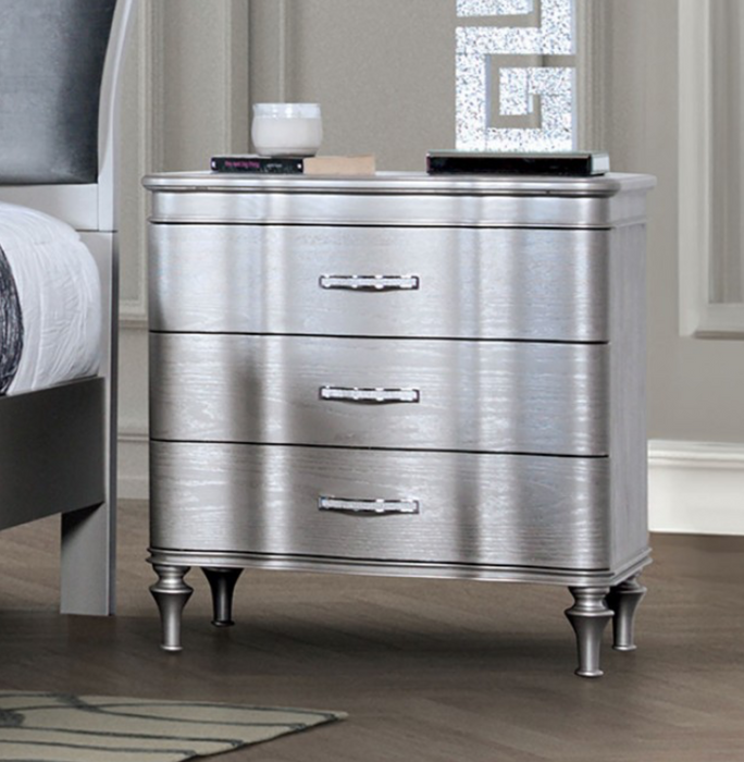 Melodi Parc Silver Bedroom Set