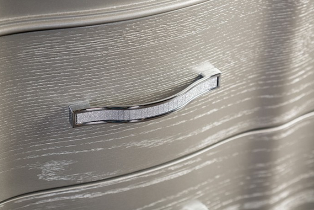 Melodi Parc Silver Bedroom Set