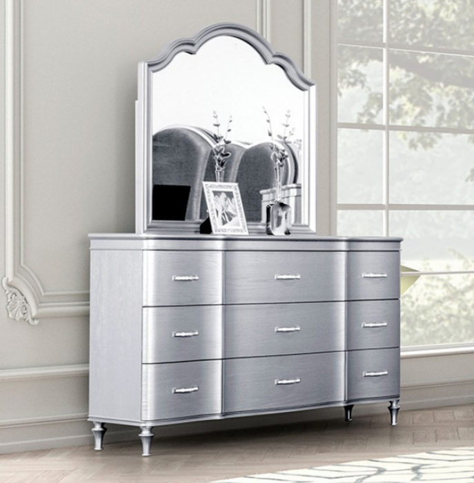 Melodi Parc Silver Bedroom Set