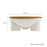 Tridome Round Boucle Upholstered Storage Coffee Table in Natural Ivory