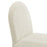 Junia Boucle Upholstered Arch Armless Dining Chair in Cream