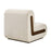 Denby Linen Blend Accent Chair in Ivory