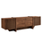 Yarrow 77 Inch Fluted Four Door TV Stand in Walnut