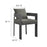 Tahoe 9-Piece Outdoor Patio Aluminum Dining Set in Gray Charcoal
