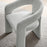 Oslo Barrel Fabric Upholstered Dining Accent Chair in Dove Gray