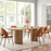Senja 95" Oval Dining Table in Oak