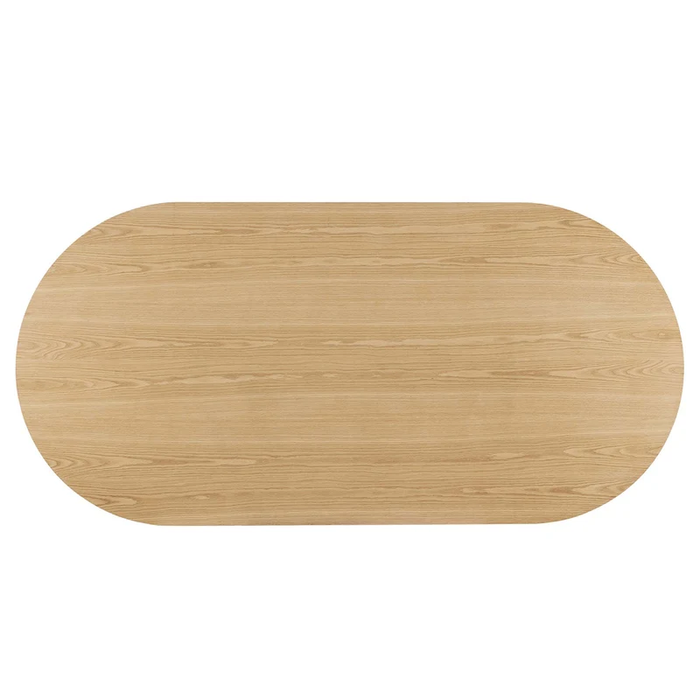 Senja 95" Oval Dining Table in Oak