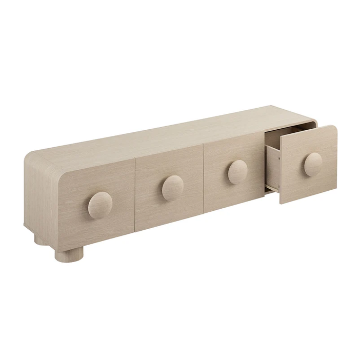 Sonnet 69" Low Profile TV Stand in Ash