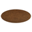 Renwick 79 Inch Oak Veneer Oval Pedestal Dining Table in Walnut