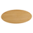 Renwick 79 Inch Oak Veneer Oval Pedestal Dining Table in Oak