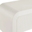 Waterflute 68" Fluted TV Stand in White Matte