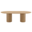 Senja 95" Oval Dining Table in Oak