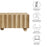 Sorren Scalloped 54" Wood TV Stand in Natural