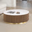 Virden Round Coffee Table Brown