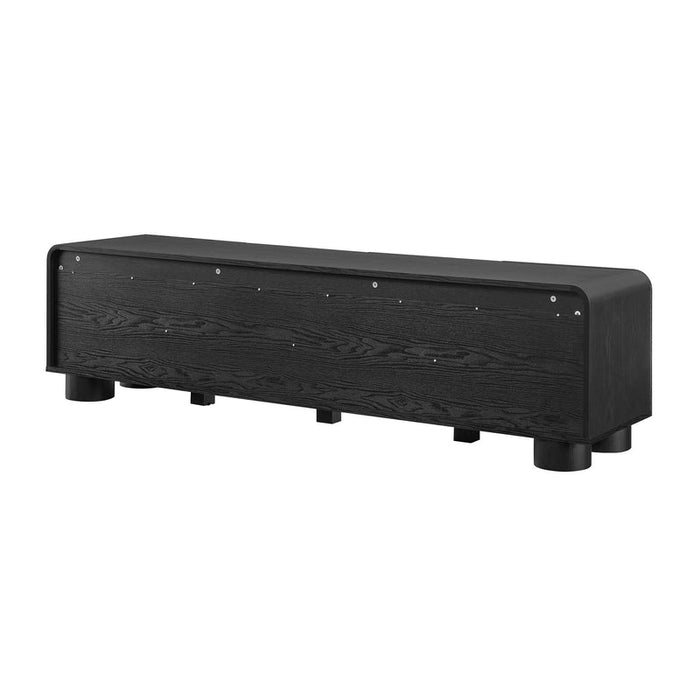 Sonnet 69" Low Profile TV Stand in Black
