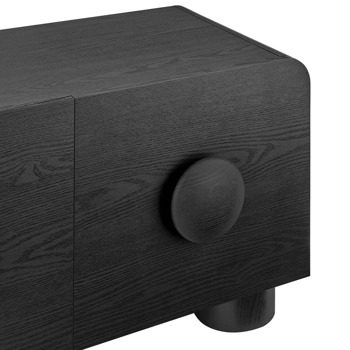 Sonnet 69" Low Profile TV Stand in Black