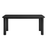 Alvia 72" Rectangular Oak Wood Dining Table in Black