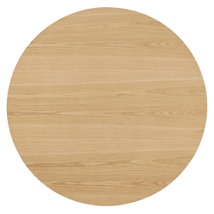 Senja 47" Round Dining Table in Oak