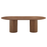 Senja 95" Oval Dining Table in Walnut
