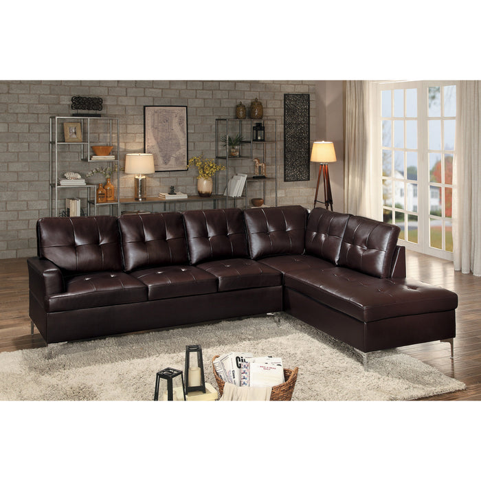 8378BRW Barrington Sectional Sofa