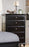 Nathaniel Black Chest of Drawers
