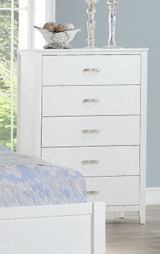 Bernice White Chest of Drawers