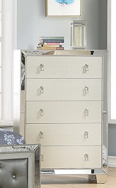 Caterina Silver Chest of Drawers