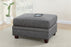 Grey Ottoman