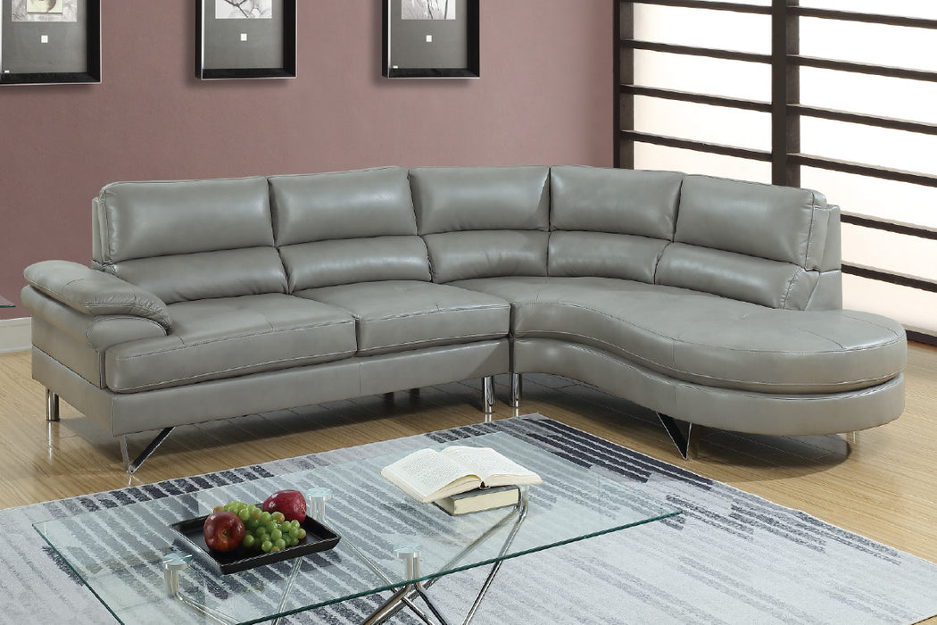 Light Gray Sectional Sofa