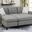 F6576 All-In-One Reversible Sectional