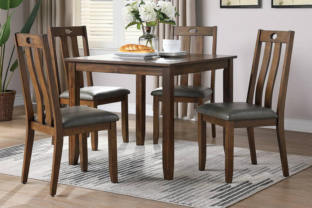 F2558 Brown Dining Table Set